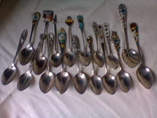 17 Sterling Silver Teaspoons