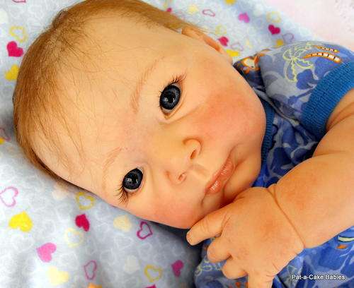 A Reborn Baby Doll by Pat-a-Cake babies