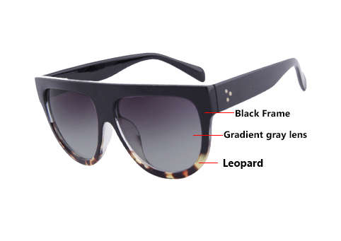 Fashion Sunglasses Women Flat Top Style Brand Design Vintage *Free Shipping*