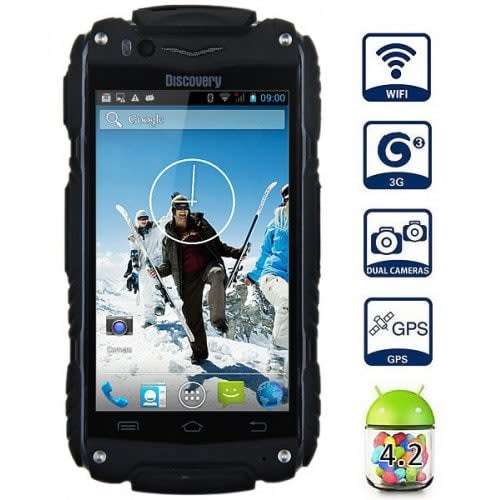 Discovery V8 3G Smartphone 4.0 inch Android 4.4 WiFi / GPS / Waterproof / Dustproof / Shockproof
