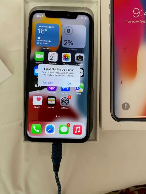 iPhone X  256GB Black