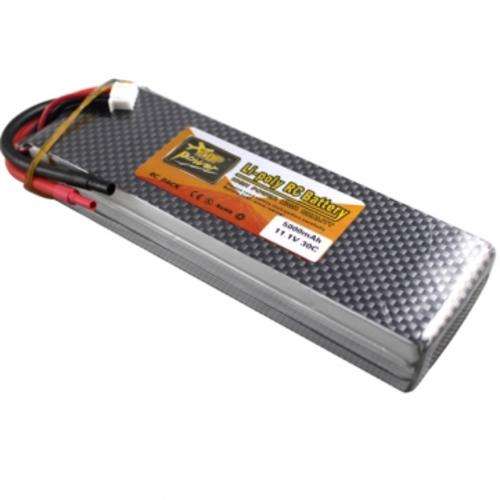11.1V 5000mAh 3S1P 30C Lipo Rechargeable Battery for RC Helicopter
