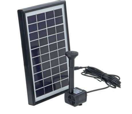***LOCAL STOCK***4W 10V 380L/H Solar Panel Water Pump  Aquarium Floating Fountain with Nozzles