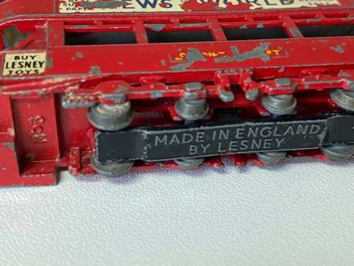 London Tram Car (Vintage Lesney - made in England in 1956)