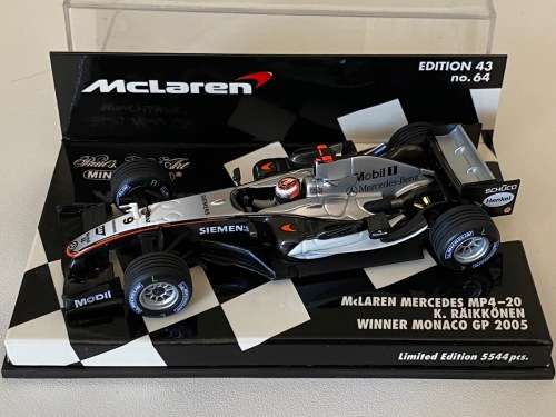 Kimi Räikkönen - McLaren 2005 (Winner Monaco, Ltd Edition Minichamps)