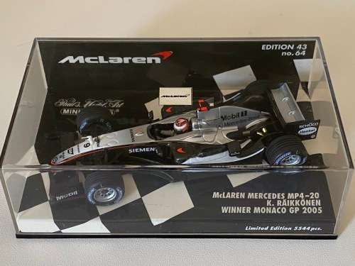 Kimi Räikkönen - McLaren 2005 (Winner Monaco, Ltd Edition Minichamps)