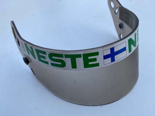 Keke Rosberg`s Visor From 1984 South African F1 Grand Prix