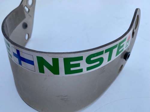Keke Rosberg`s Visor From 1984 South African F1 Grand Prix