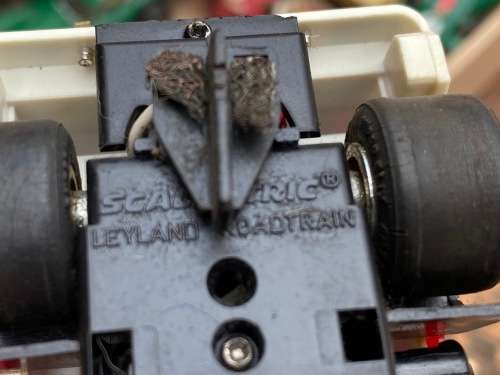 Leyland Roadtrain Cab and Trailer 1983 (rare Scalextric 1:32 - used)