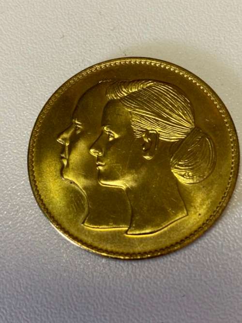 Royal Wedding Monaco 2011 Prince Albert II & Charlene Wittstock Medallion Celebratory Coin