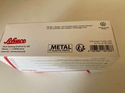 Volkswagen Caddy Bakkie (Schuco 1:64 - new)