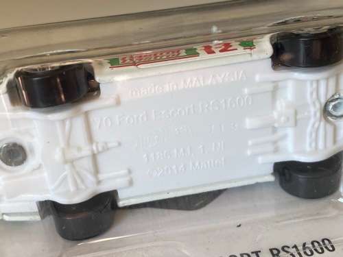 Ford Escort `70 RS1600 (Hot Wheels)