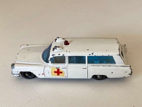 Vintage S&S Cadillac Ambulance 1965 no.54 (Rare Lesney Matchbox - Made in England)