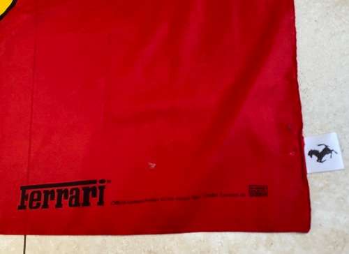 Official Ferrari Flag (Large 1.8m x 1.4m) [secondhand]