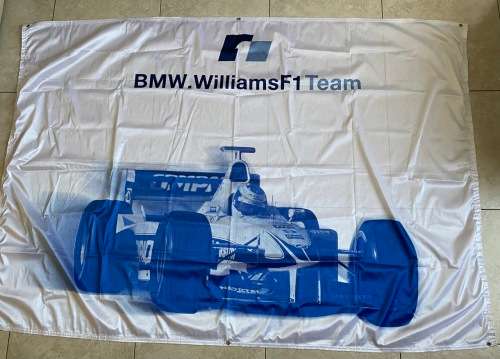 BMW Williams F1 Team Authentic Flag (2m x 1.3m)