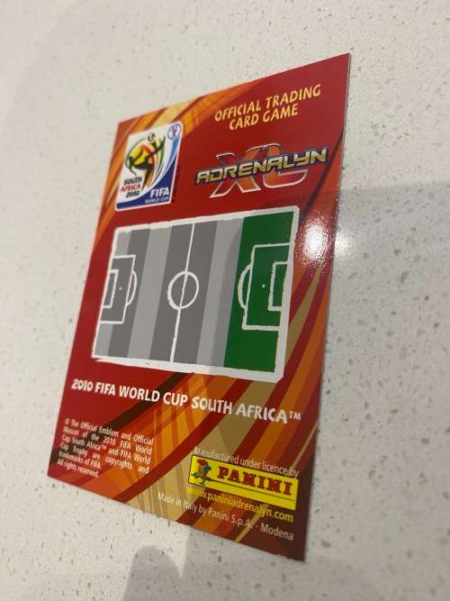 Cristiano Ronaldo - Extremely Rare Gold Champion Card - World Cup 2010 South Africa Panini Adrenalyn