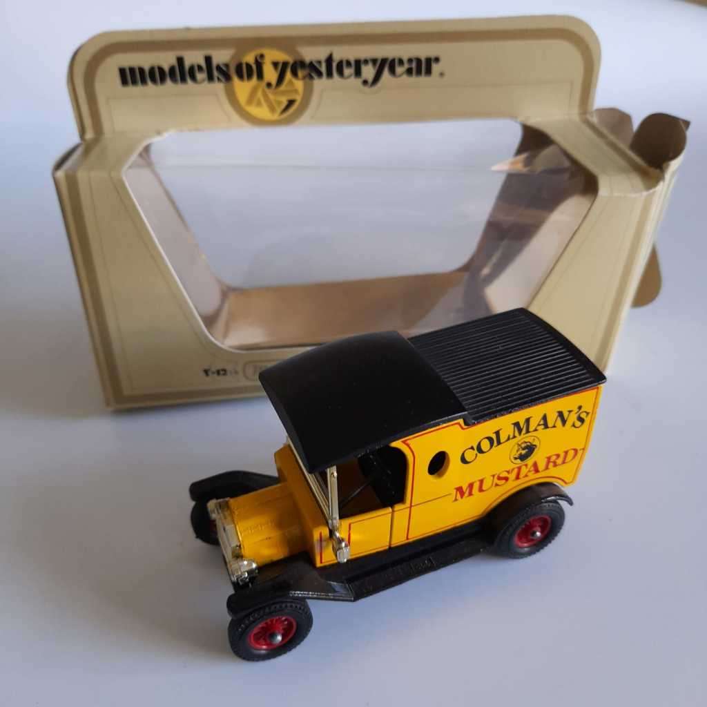 Ford Model T `Colman`s Mustard 1912` (Matchbox Models of Yesteryear 1978 Y12 +/-1:43 - with box)