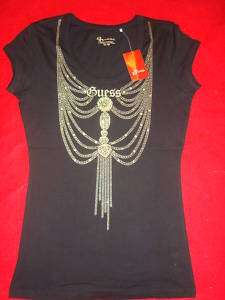 100% GUESS?CHANDI T EE BY MARCIANO * FREE SHIPPING *