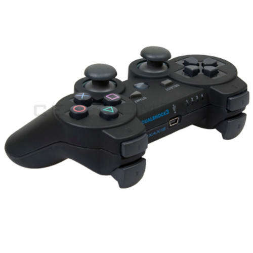 Black DUALSHOCK SIXAXIS Wireless Controller For   Sony ps3