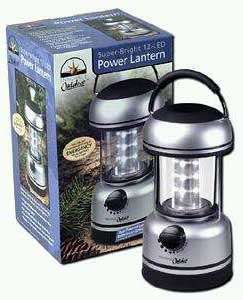 Outdoor/Load Shedding Super-Bright 12-LED Power Lantern