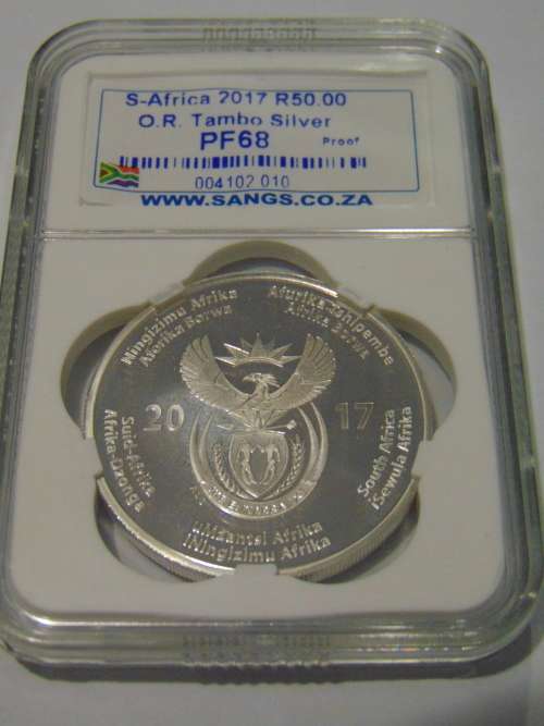 2017 O.R. Tambo set graded proof