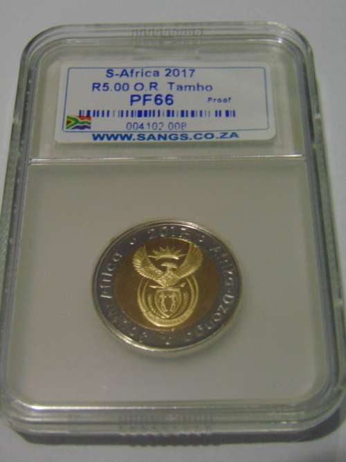 2017 O.R. Tambo set graded proof