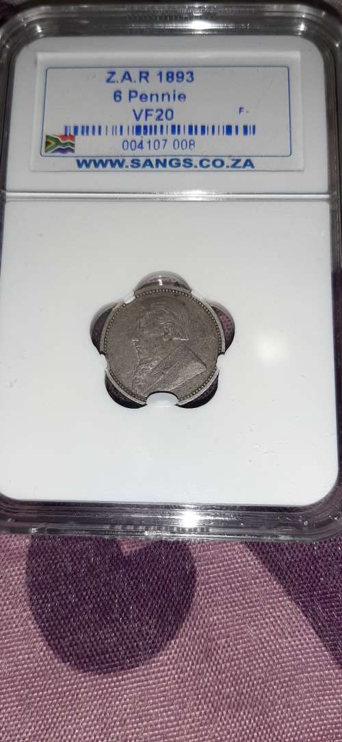 1893 Full silver set. Very scarce date