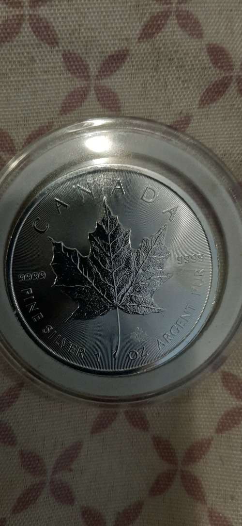 2017 1 OZ Silver Canadian Maple