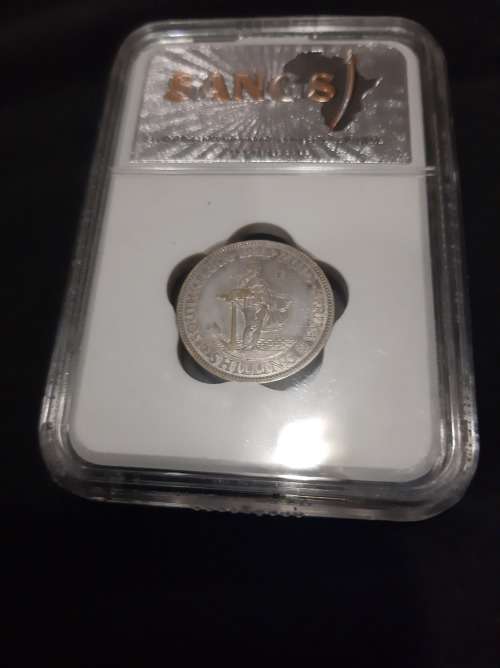 1928 One Shilling graded XF40 VF