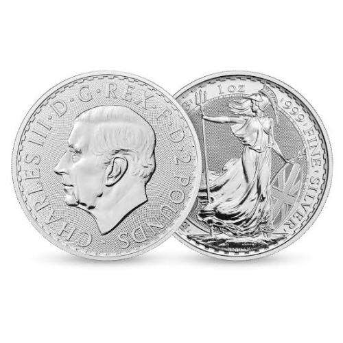 2023 silver 1 oz britania King Charles