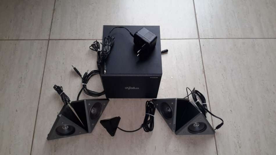 Kworld Dark Pyramid D14+ 2.1 & D4 2.0 Speakers