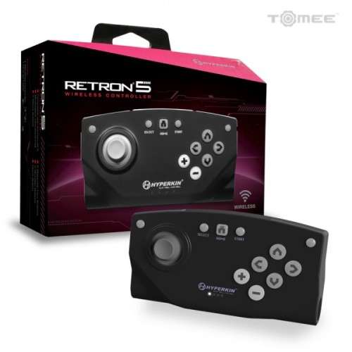 RetroN 5 Gaming Console (Black) plus additional controller
