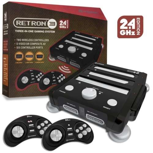 RetroN 3 3-in-1 Retro Gaming Console