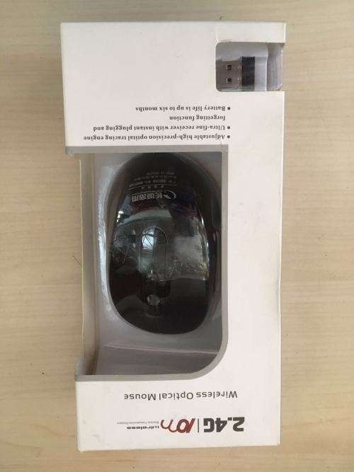 Wireless Optical Mouse <Black>