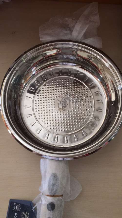 Stainless Steel Frypan Ø 24CM(3L) 9 Layer Capsuled Set with Thermostat lids