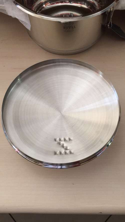 Stainless Steel Casserole Ø 20CM(3L) 9 Layer Capsuled Set with Thermostat lids