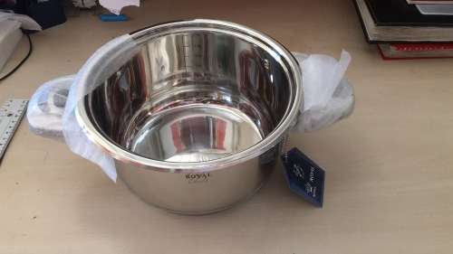 Stainless Steel Casserole Ø 20CM(3L) 9 Layer Capsuled Set with Thermostat lids