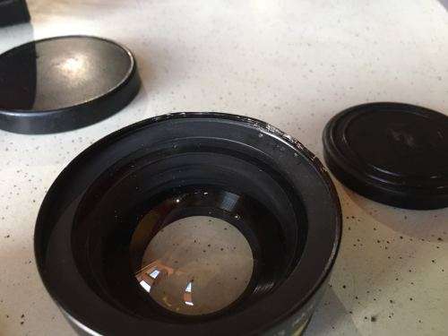 Yashica Electro Conversion Set Yashikor AUX Wide Angle 1: 4 & Telephoto 1: 4 Lens