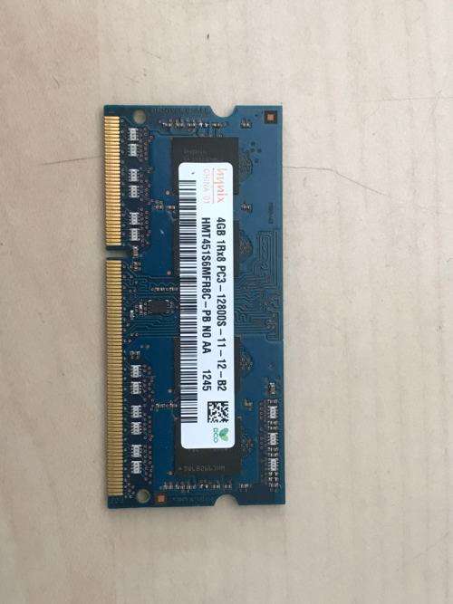 HYNIX/ RAMAXEL 4GB 12800S LAPTOP MEMORY RAM
