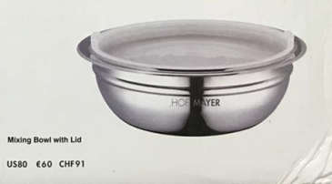 HOFF MAYER 16 Pieces Stainless Steel Cookware Set (READ DESCRIPTION)