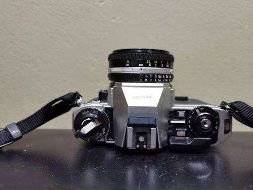 NIKON FG-20 CAMERA WITH 50MM 1.8 LENS
