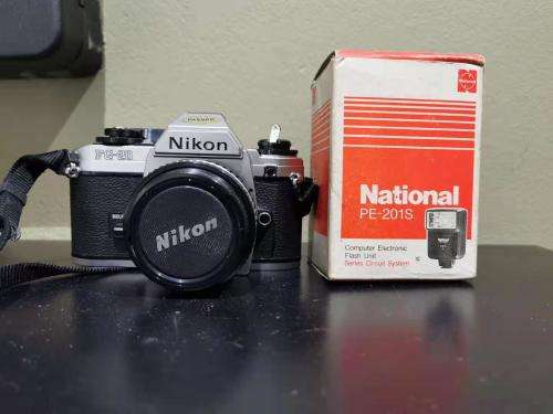 NIKON FG-20 CAMERA WITH 50MM 1.8 LENS