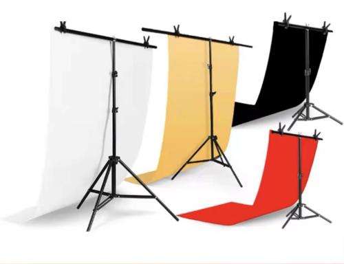 Backdrop with three pvc background