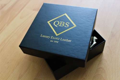 Ostrich leather men`s belt (Dark Brown)