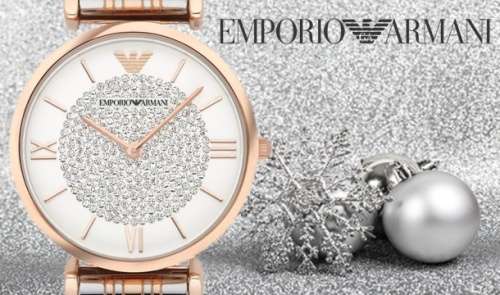 Emporio Armani 2 Tone Watch