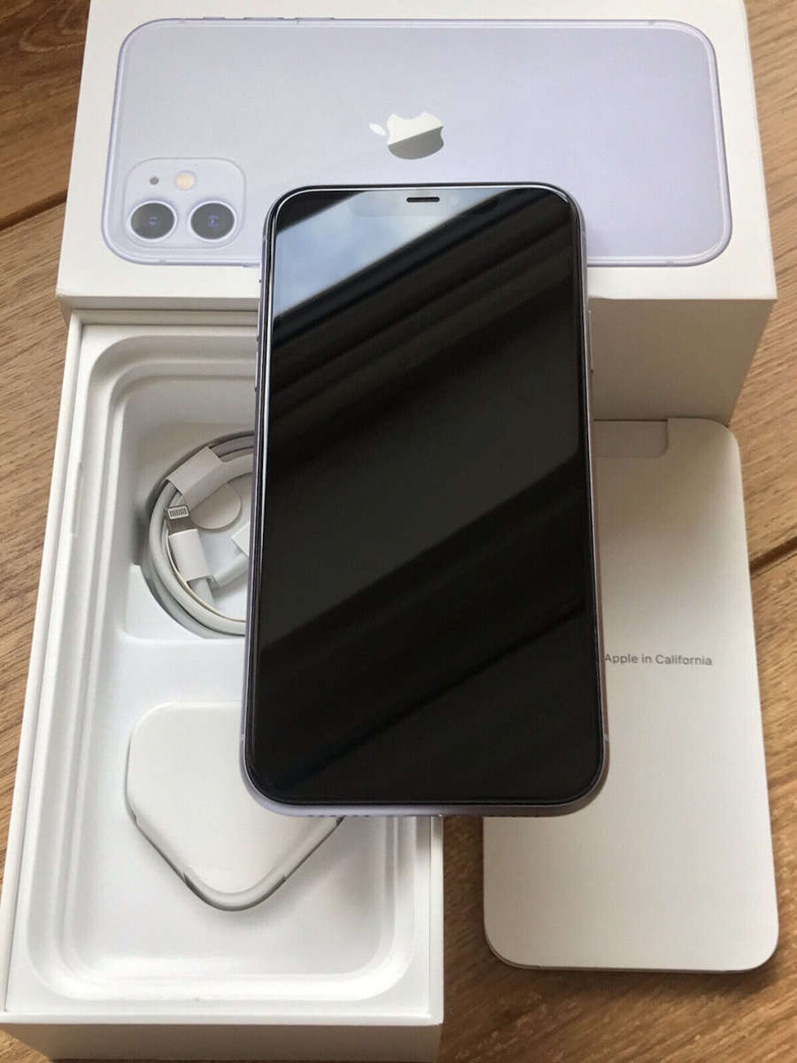 Apple iPhone 11 Purple - Unlocked - Good Condition