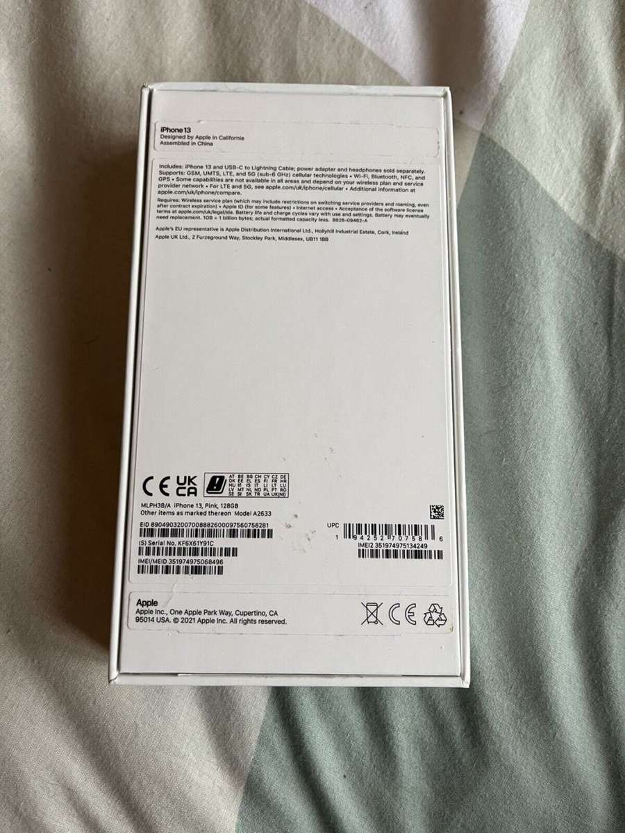 Apple iPhone 13 128Gb Pink