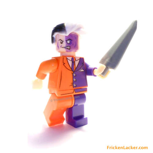 TWO FACE / BATMAN VILLAIN / FrickenLacker Minifigure