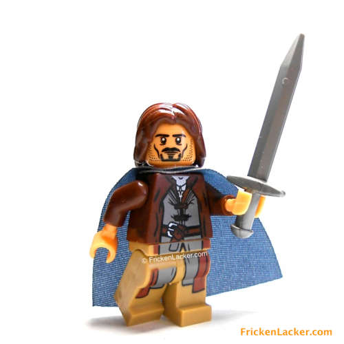 ARAGORN / LORD OF THE RINGS / FrickenLacker Minifigure