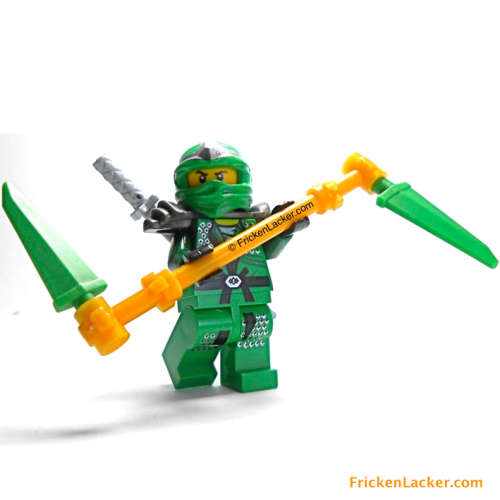 LLOYD GREEN / NINJAGO SERIES / FrickenLacker Minifigure